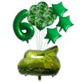 thumbnail image 1 of Set de globos con diseño de camuflaje y tanque militar, 14 unidades, 1 of 1