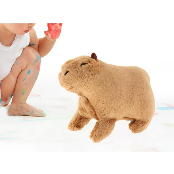 Simulación Toys, Doll Animals Wildlife Adorable Pup Flurfy Soft Plush Animal de Peluche egalos de Navidad Bebé Hugo Juguetes de peluche de carpincho