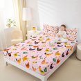thumbnail image 4 of Feelyou Farm Rooster Teens Bed Sheets, Rustic Chinken King Sheets, 4pcs, 4 of 7