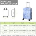 thumbnail image 4 of Stretch Luggage Cover S(18-20in)– Elastic Travel Suitcase Protector with Handle Openings & Bottom Closure, Washable Polyester Spandex Suitcases Cover, Abstract Marble Print, 4 of 5