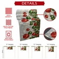 thumbnail image 5 of Christmas Red Green Balls Table Runner 13x90in Non-Slip Cotton Linen Table Runners, Xmas Winter Snowflakes Dresser Scarves TableRunner for Dinner Kitchen Dining Wedding Party, 5 of 9