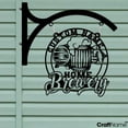thumbnail image 3 of Craftnamesign Custom Beer Metal Hanging Sign Wall Decor, Metal Home Bar Wall Art, 3 of 4
