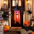 thumbnail image 3 of Taicans Halloween Hanging Ghosts,15x41in Large Size Halloween Decorations Outdoor Hanging Ghosts,Glowing Ghost Witch Hat Lights for Yard Patio Garden Tree Outside,Reusable Spooky Festival Light, 3 of 5