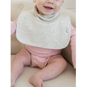 Neat Solutions Unisex 3 Pack Solid Mockneck Infant Bib