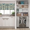 thumbnail image 5 of LALILO Kitchen Curtain Valance Ethnic Tribal Art Boho Vintage Rod Pocket Window Curtain 52"x 18" Set of 2, 5 of 5