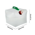 thumbnail image 2 of EIMELI Bidons d'Eau de Camping avec Robinet 10L/20L Conteneur d'Eau Pliable Sans BPA Sac de Stockage d'Eau en PVC Seau d'Eau Réservoir d'Eau Potable pour Randonnée Pêche Escalade Pique-Niques BBQ, 2 of 7