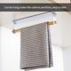 thumbnail image 2 of Worallymy Toallero Montado en la Pared Soporte de Trapo Cocina Baño Hierro Metal Madera Toalla Estante de Almacenamiento Blanco Worallymy JD735815490, 2 of 7