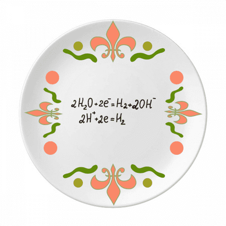 

Chestry Kowledge Electrolysis of Water Flower Ceramics Plate Tableware Dinner Dish