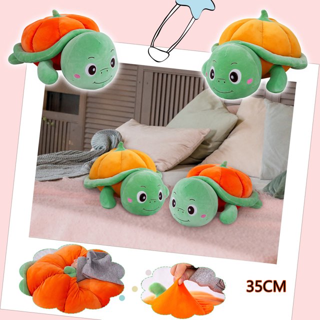 Fiudx Ofertas Del Día Muñeco De Peluche De tortuga Pequeña, Lindo Y Creativo De 35Cm Para Niños