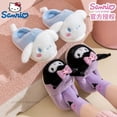 thumbnail image 2 of Sanrio-Zapatillas de algodón con dibujos animados para mujer, pantuflas cálidas de Hello Kitty, Kuromi Melody, mullidas, de invierno, 2 of 4