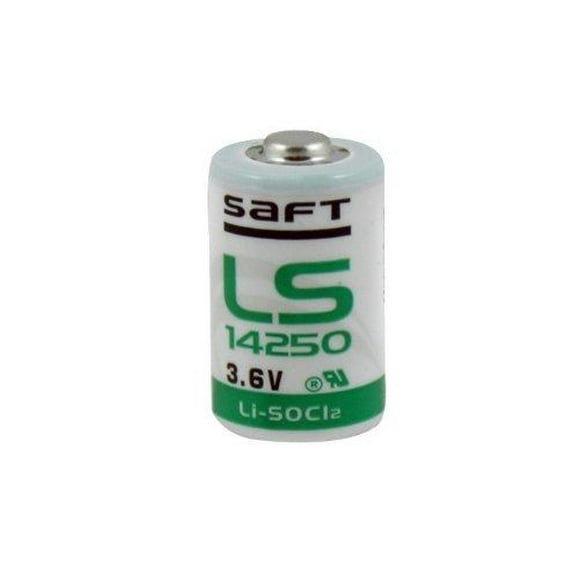 10 x SAFT LS 14250 LS14250 C 1/2 AA 3.6v lithium battery 1200mAh High Capacity