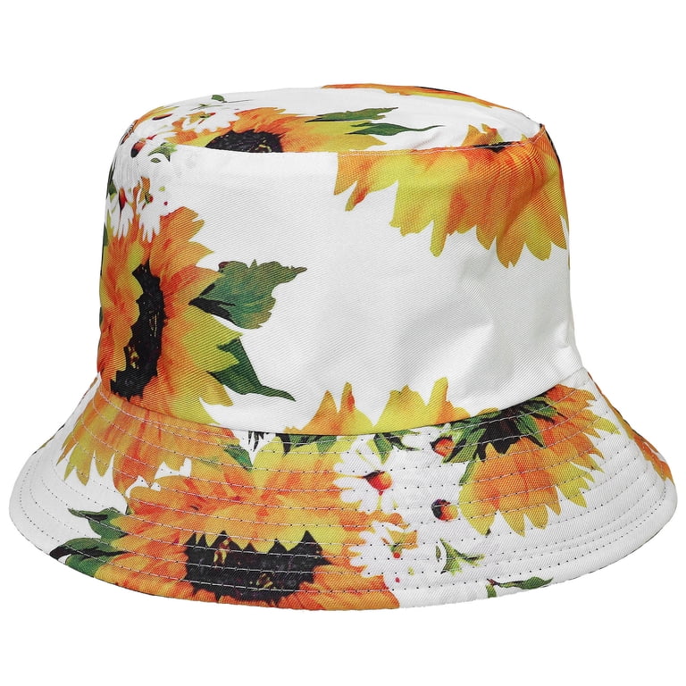 Women Reversible Bucket Hat Summer Travel Lightweight  display picture 1