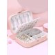 thumbnail image 1 of 1pc Jewelry Storage Box For Necklaces, Rings And Earrings, Travel Portable Simple And Exquisite Case, Size Optional,Gift For Valentine's Day, 1 of 4