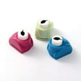 thumbnail image 3 of U8MO Random Color Mini Plastic Paper Punches Craft Cutter Scrapbooking Pick Patterns-Leaf-16x9mm, 3 of 4