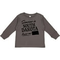 thumbnail image 3 of Inktastic Someone in South Dakota Loves Me Boys or Girls Long Sleeve Toddler T-Shirt, 3 of 5