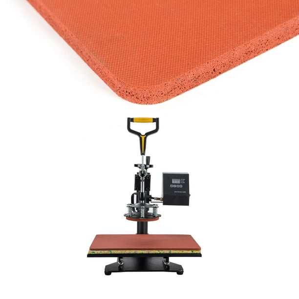 Silicone Pad Flat Heat Press Replacement Heat Resistant Silicone Mat 12