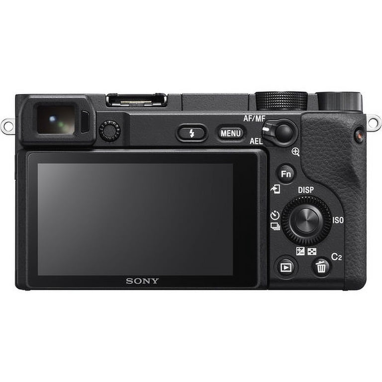 Sony Alpha a6400 Mirrorless Digital Camera with 16–50mm Power Zoom