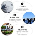 thumbnail image 3 of 1pc Snow Shovel Multi-purpose Telescopic Removable Shovel Outdoor Snow Cleaner, 3 of 5