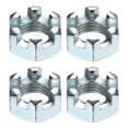 thumbnail image 1 of Écrou Hexagonal 3/8 Pouces-24, Grade 6.8 Acier Carbone, Argent, Lot de 4, 1 of 5