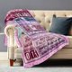thumbnail image 3 of LHSHID 17th Birthday Gifts for Girls Happy 17th Birthday Decorations for Girls 17 Year Old Girl Birthday Gift Ideas for Daughter Sister Niece Bestie Flannel Blanket 40x50in, 3 of 6