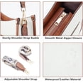 thumbnail image 5 of Crossbody Purses for Women Trendy Vegan Leather Purses Bucket Hobo Bags Handbags with Adjustable Guitar Strap, 5 of 7
