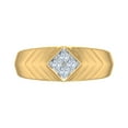 thumbnail image 3 of 0.15 Carat Men's Diamond Wedding Band Ring in 14K Yellow Gold (Ring Size 12.75) (SI1-SI2 Clarity), 3 of 5