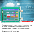 thumbnail image 3 of 2X MAX2870 23.5-6000MHz Signal Generator 0.5PPM Low Noise Signal Source Touchable Screen PC Software Control PLL VCO,2 x Signal Generator 2 x USB Cable,green, 3 of 7
