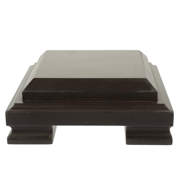 Pedestal Stand Decor Wooden Base Practical Display Square