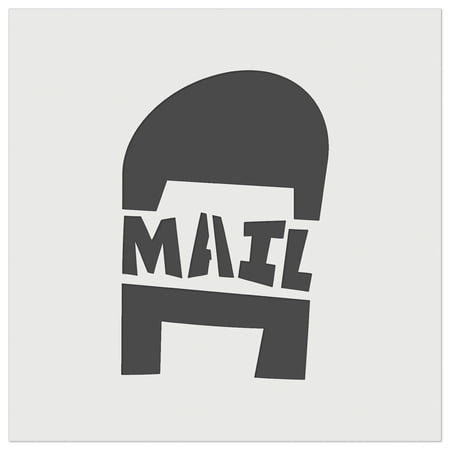 Mail Box Doodle DIY Cookie Wall Craft Stencil - 5.5 Inch