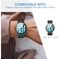thumbnail image 3 of KOMI 2 Pack Compatible for Samsung Galaxy Watch 6 Case with Tempered Glass Screen Protector, Hard PC Bumper (44mm Green), 3 of 5