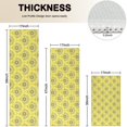 thumbnail image 4 of Yellow Lemon Fruit Slices Yellow Pattern Kitchen Rugs Sets Of 3,Kitchen Runner Rugs Non Skid Washable,Decorative Kitchen Floor Mats for Kitchen,Sink,Laundry,17"x30"+ 17"x47" + 17"x59", 4 of 6