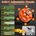 thumbnail image 2 of 500PSI Cordless Pressure Washer w/ 2 Battery, Adjustable 6-in-1 Nozzle Portable Handheld Electric Power Washer with 16.4ft Hose for Car, Home, Patios, 2 of 9