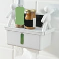 thumbnail image 4 of Raindrops  Plastic Napkin Container Wall-mounted Containers Tissue Case White, 4 of 8