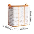 thumbnail image 3 of Xihbxyly Bolsa para Guardar Colchas, Organizador de Ropa Transparente, Resistente Al Agua y a La Humedad, Gran Capacidad, Mantiene La Ropa Limpia y Protegida, Solución Versátil de Almacenamiento, Tam, 3 of 6