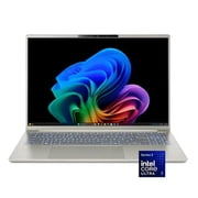 Acer - Swift Go 16 AI - Copilot+ PC - 16" OLED WQXGA Touch Laptop - Intel Core Ultra 7 355 2026 - 32GB Memory 1TB Storage - Vapor Silver