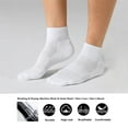 thumbnail image 3 of 6 Pairs Women's Running Ankle Socks Athletic Sport Socks Cushioned, 3 of 6
