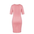 thumbnail image 4 of Vestido ajustado André Badi Rosa 26, 4 of 4
