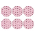 thumbnail image 2 of Pofeuu Strawberries Print Leather Coasters Set of 6, Round Cups Mugs Mat Pad for Home Kitchen Heat Resistant Drink Coasters,Octagon, 2 of 7