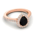 thumbnail image 3 of 1.35 Carat Natural Diamond Black Onyx Gemstone New Wedding Ring for Ladies Solid 18K Rose Gold Size 10.5 by Diamond-Capitals, 3 of 8