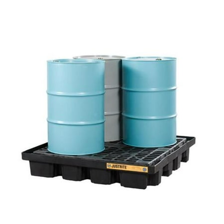 JUSTRITE 28673 4 DRUM DRUMSHED PALLET
