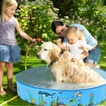 thumbnail image 2 of Yescom Foldable Pet Swimming Pool Anti-slip PVC Portable Bath Tub for Dog Cat Kid, 2 of 10