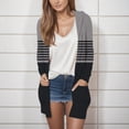 thumbnail image 2 of iHPH7 Open Front Cardigan for Women Long Sleeve Cardigan for Women Womens Fall Jackets Soft Cardigans for Women Casual Outfits for Women Fall Outfits for Women Loose Cardigan for Women Gray XL, 2 of 7