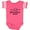 Football Pink and White, variant on Inktastic Let the Adventure Begin with Camping Tent and Mountains Boys or Girls Baby Bodysuit