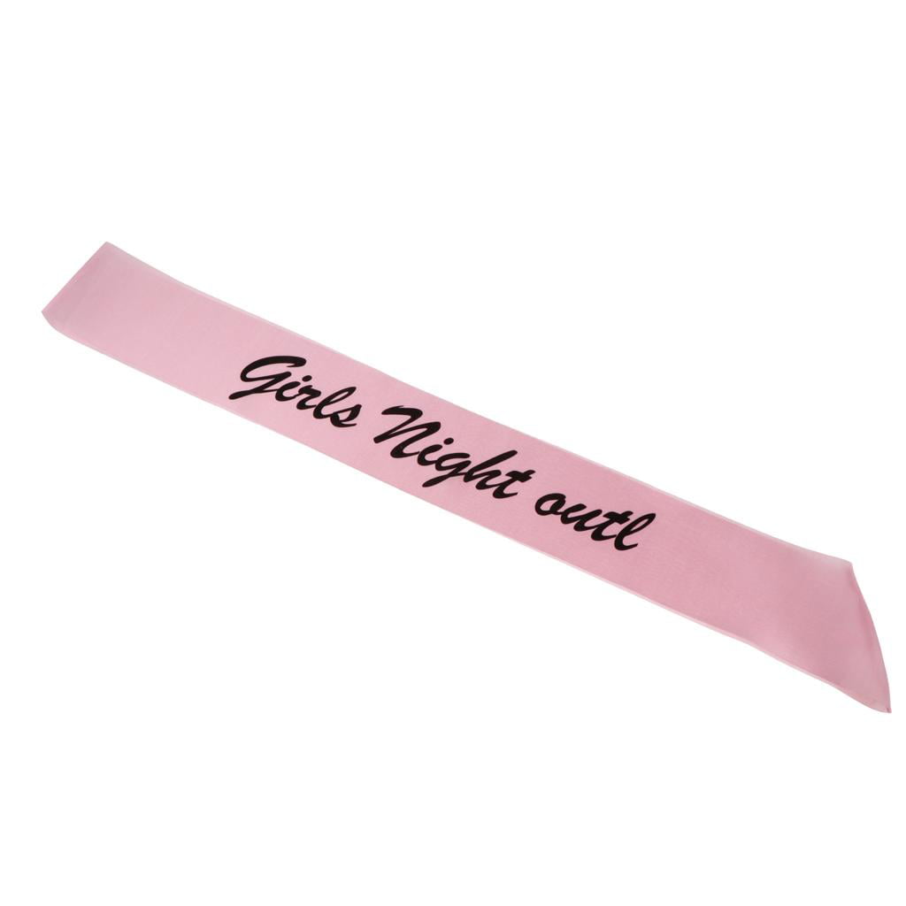 Hen Party Fancy Dress Accessories Sash Sashes L Plate Girls Night Out Games 