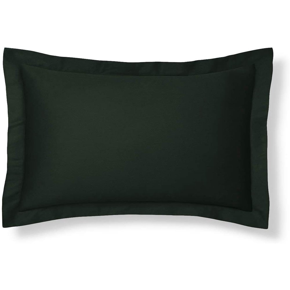 Hunter Green Pillow Sham, Queen Size Pillow Sham Decorative Pillow