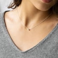 thumbnail image 3 of Turandoss Bead Choker Bar Pendant Necklace for Women Hammered Disc 14K Gold Plated Adjustable Layered Jewelry Trendy Personalized Birthday Gifts Accessories for Women Her, 3 of 8
