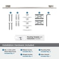 thumbnail image 4 of Amerock Bronx Brushed Nickel 24 inch (610mm) Towel Bar, 4 of 7