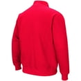 thumbnail image 4 of Men's Colosseum Cardinal Ball State Cardinals Tortugas Logo Quarter-Zip Jacket, 4 of 4
