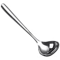 thumbnail image 2 of Goodw7 Large Soup Spoon, Stainless Steel Long Handle Eating Spoon Rustproof Durable, Mirror Polished Silverware for Hot Pot Coffee Dessert Kitchen, 2 of 7