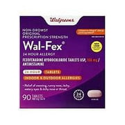 Allegery Walgreens-flex , 90 tablets, 24 Hour Relief